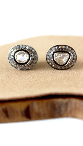 Elise Oval Large Earring