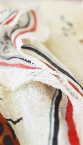 Lady Bug Printed Scarf