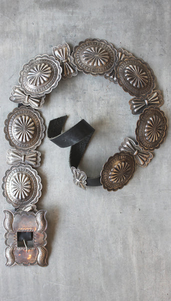 Silver Concho Belt